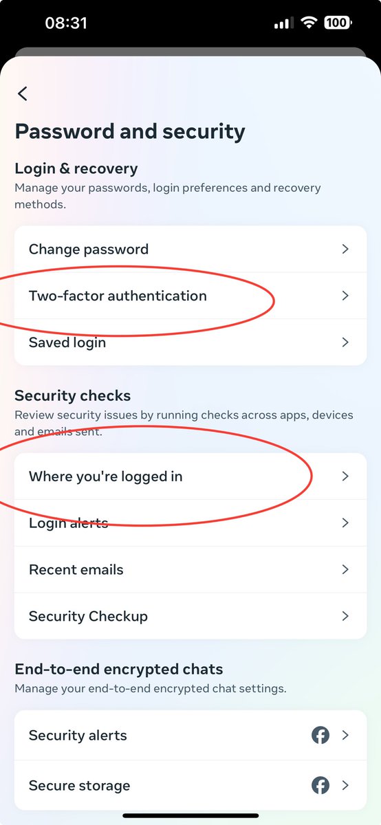 clems_86's tweet photo. @mikebrewer Mike, you need to go into the account settings and log each device out individually, then change your password and set up two factor authentication. If you just change the password, it won’t work as they are already logged in. https://t.co/D609mj8lJ6