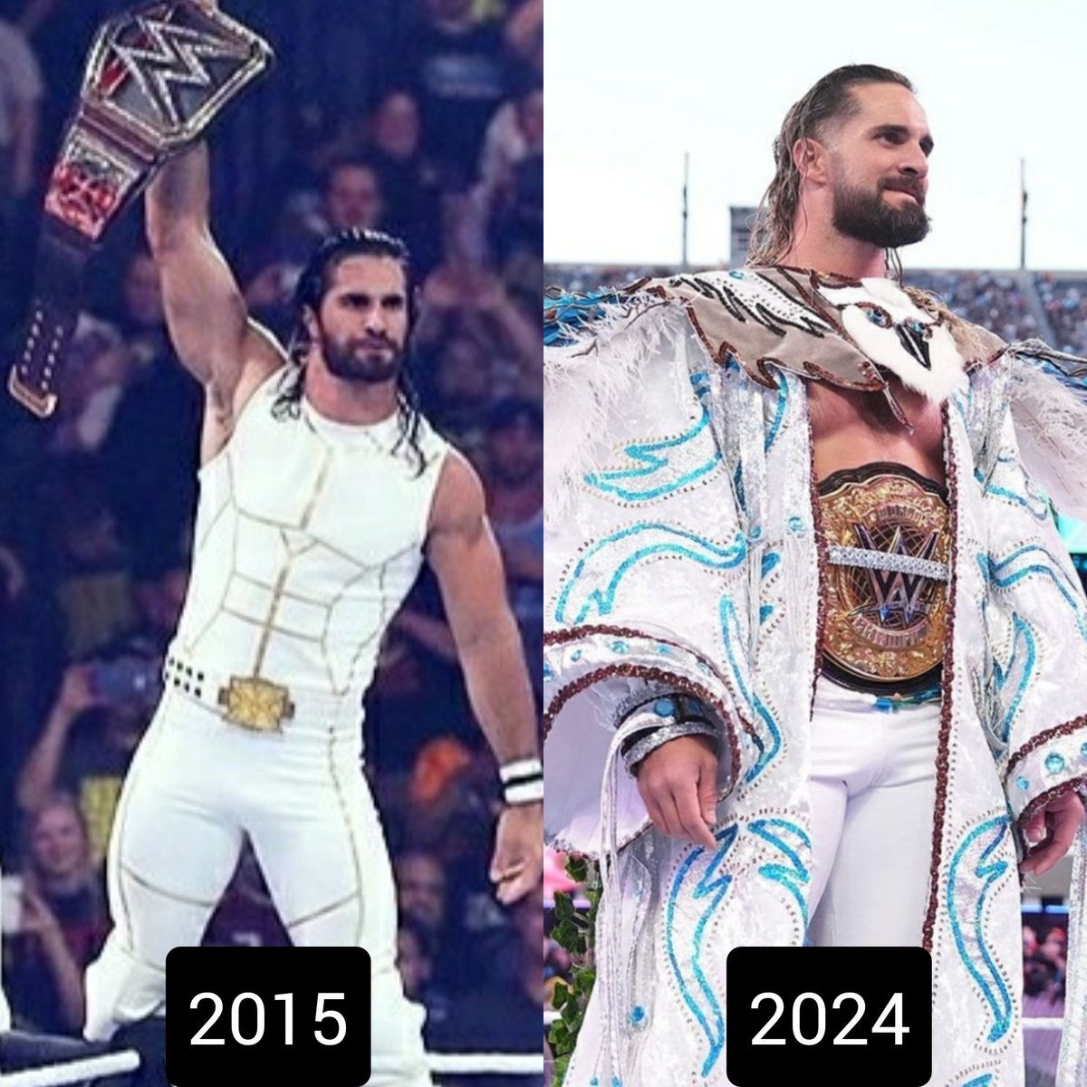 2015 ➡️ 2024 

What a fuckin ride.💥

#SummerSlam | #WrestleMania