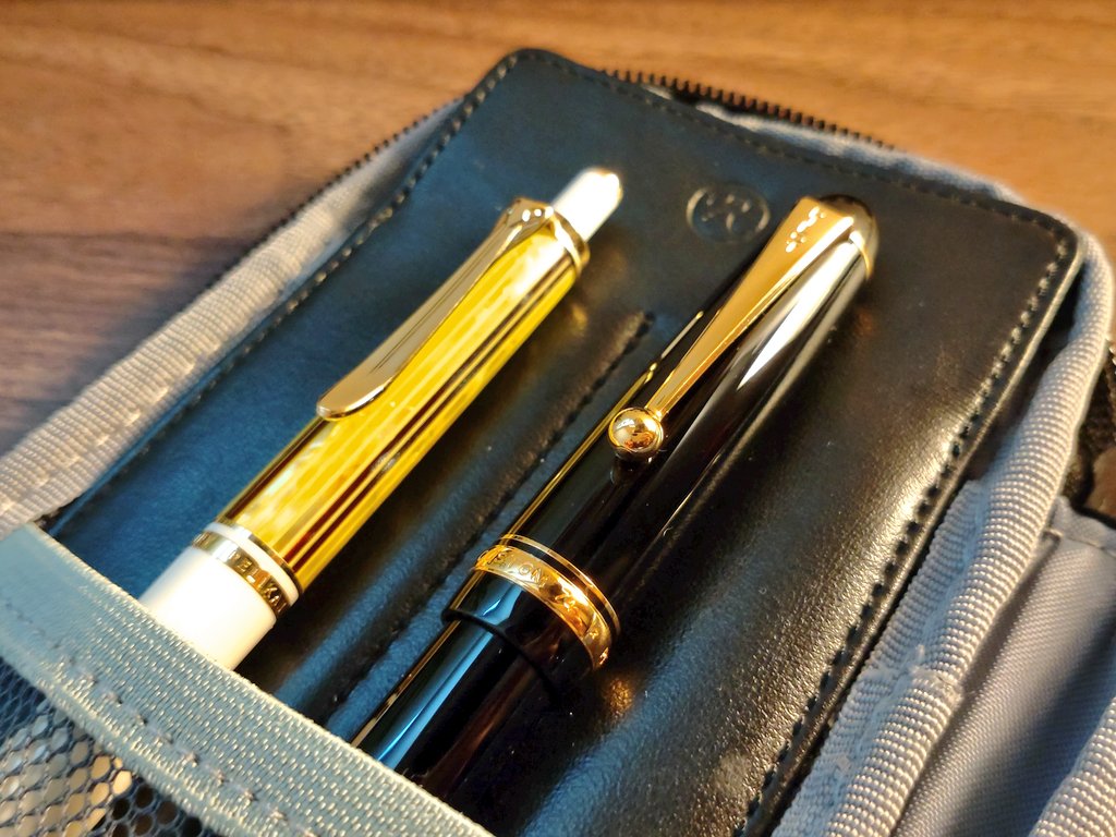 saba_pen03's tweet photo. 新学期はこのメンバーでいこうかな
文具熱冷めたとか言いながら新入りが何本か増えてるっていうね、 https://t.co/uWf4gLwLaY