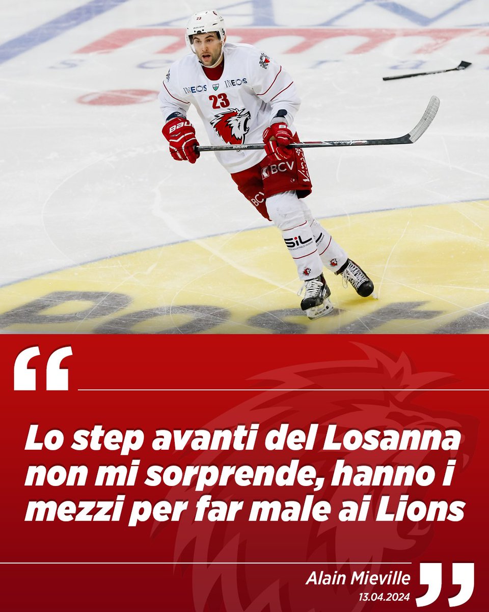 Mieville: “Lo step avanti del Losanna non mi sorprende, hanno i mezzi per far male ai Lions” - heshootshescoores.com/mieville-lo-st… #LHC #NationalLeague