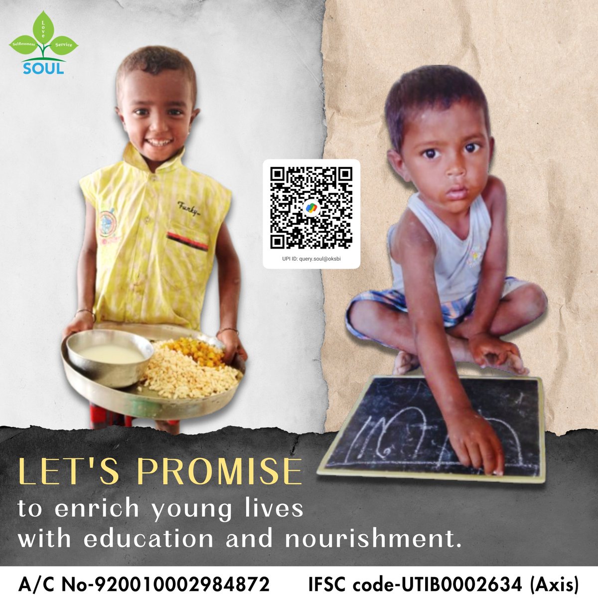 Let's promise to enrich young lives with education and nourishment as we close the year. 📷📷📷
#EducateAndNourish #EmpowerWithEducation #NourishTheFuture #Soulngosundarban