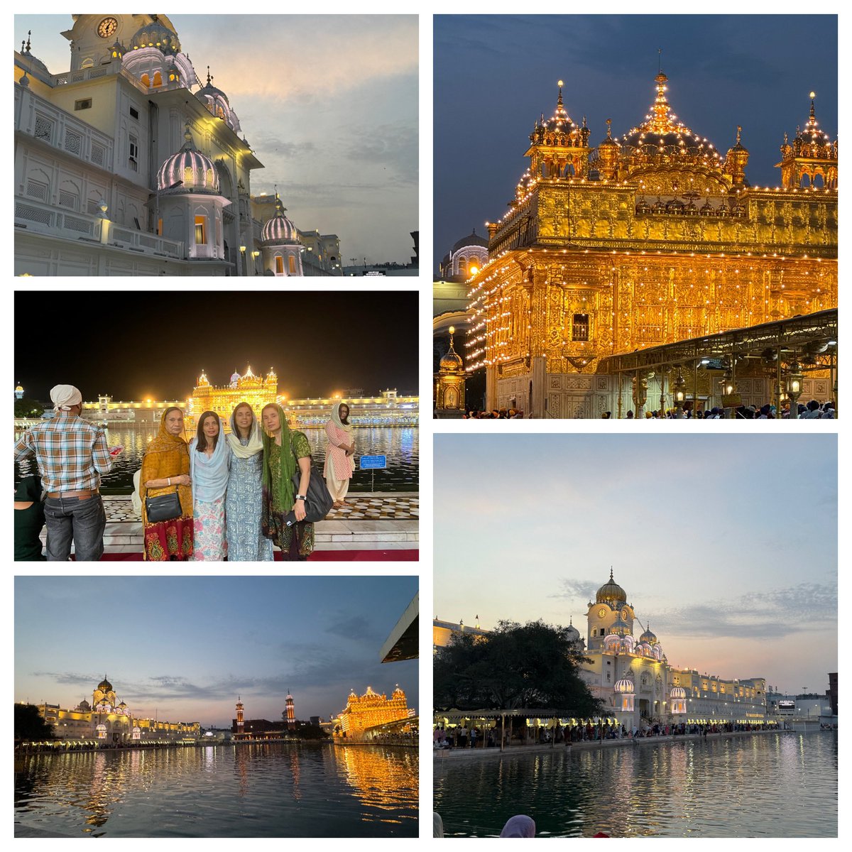 Vaisakhi in Amritsar with my Mum and Sisters, early morning worship and sunrise at the Golden Temple, such a privilege