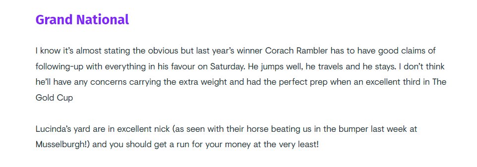 Check out our latest blog with trainer @NRuthJefferson who takes a look at next week's card at Cheltenham, as well as a few thoughts on Aintree's #GrandNational meeting. Read here 👉 community.kwiff.com/horse-racing/r…