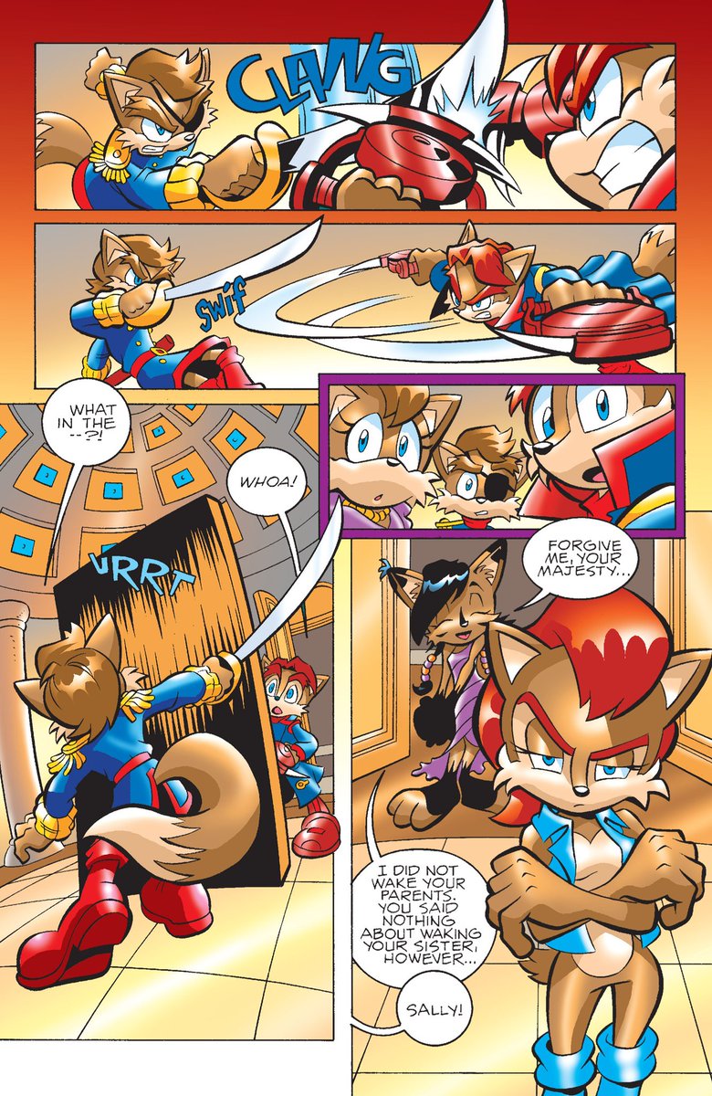 Sonic The Hedgehog 179# 
Escritura: Ian Flynn 
Arte: Tracy Yardley! 
#SonicTheHedgehog #EliasAcorn #SonicComic #Sonic #SonicComics #ArchieSonic #ArchieSonicComics #SonicArchie #SonicArchieComics