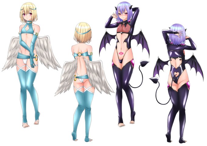 無垢な男の娘天使くんが堕天してえちショタになる話を考えてる 