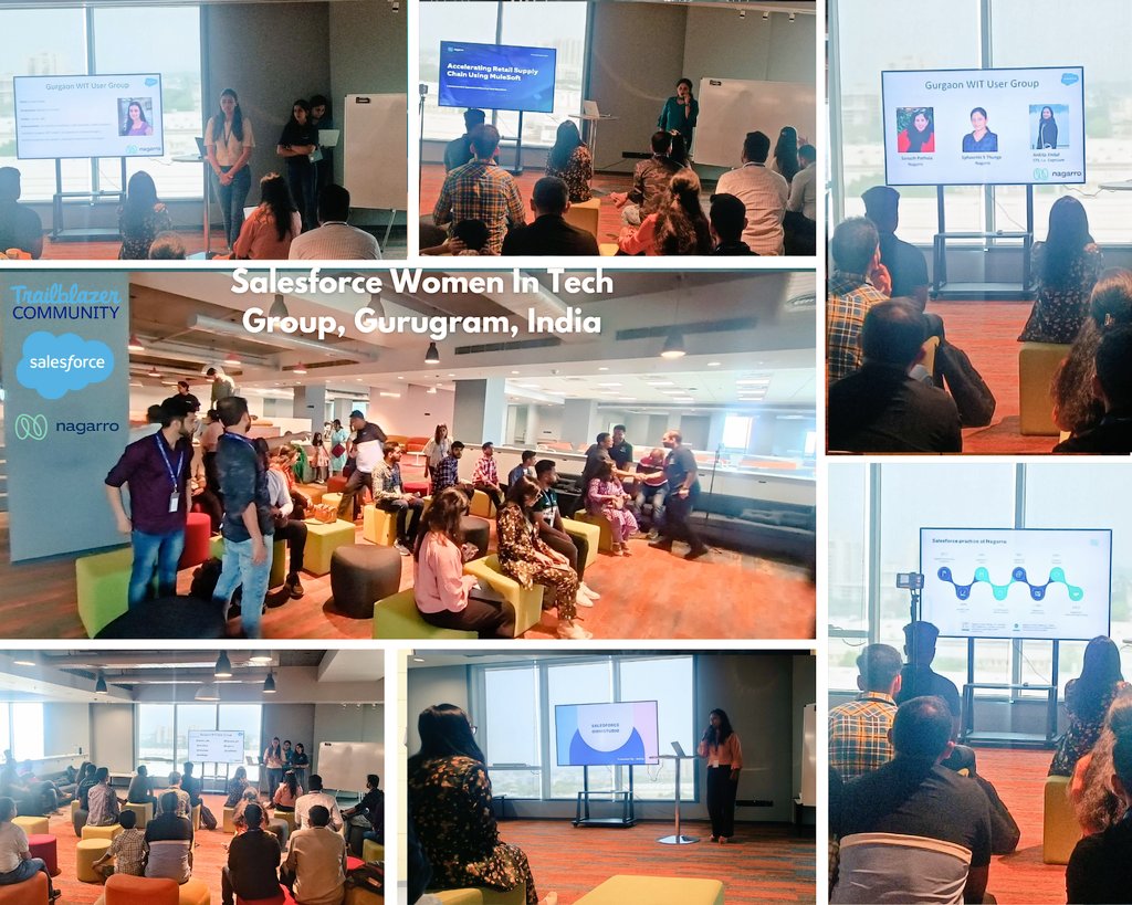 A well spent Technical Saturday 👩‍💻

@salesforce Women in Tech Gurugram 🌆💫🌟🔥🔥

Topics - 
Accelerating Retail Supply Chain
Salesforce Omni-Studio

@gurgaon_wit @sonika_sfdc @Nagarro @trailblazer @LovNaman

#WomenInTechnology #SalesforceOhana #TrailblazerCommunity #nagarro