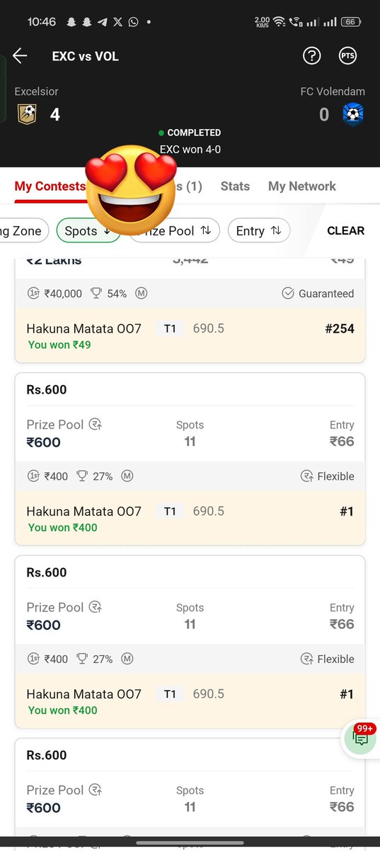 ViratKohli_007's tweet photo. #Dream11 #DUTCHLeague 

See Points Difference 🤞🏻 🍋 🌶️ ☺️ 

#Football Result ❤️🤞🏻

Congratulations To All Those Who Played Ultrasweep Till 25 Members With Huge Points Difference ❤️☺️

#IPL24 #RCBvsMI #IPL2024 #MIvsRCB #Fantasycricket #viratkohli #RRvRCB #MIvsRCB #fantasy https://t.co/8tRTnidrg9