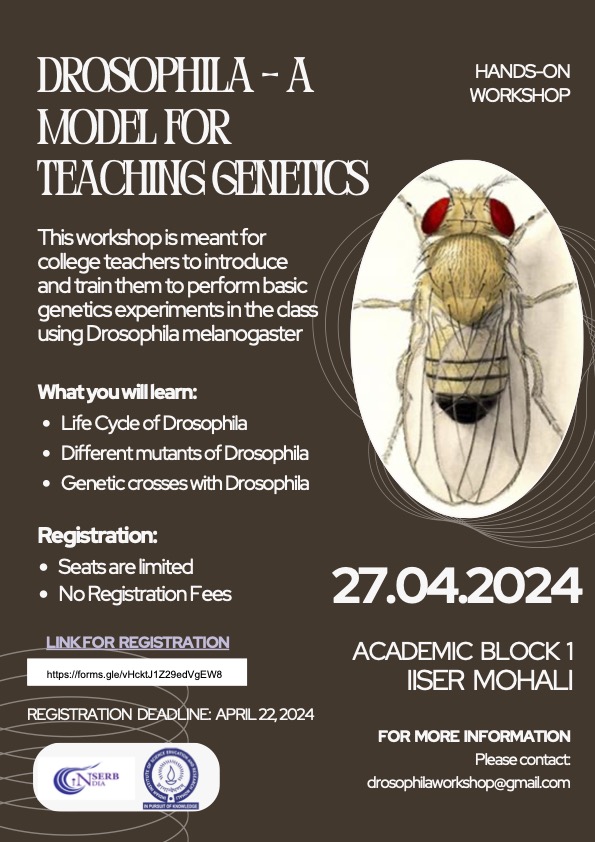LolitikaMandal's tweet photo. 2/2 No registration fee  apply by filling the google form: https://t.co/ufyip4E2Te
There are only 15 seats available. So we encourage the applicants to apply early. The deadline for application is: April 22, 2024 (Monday). @IiserMohali @DBS_IISERM @serbonline @IndiaDST https://t.co/IYPepyypch