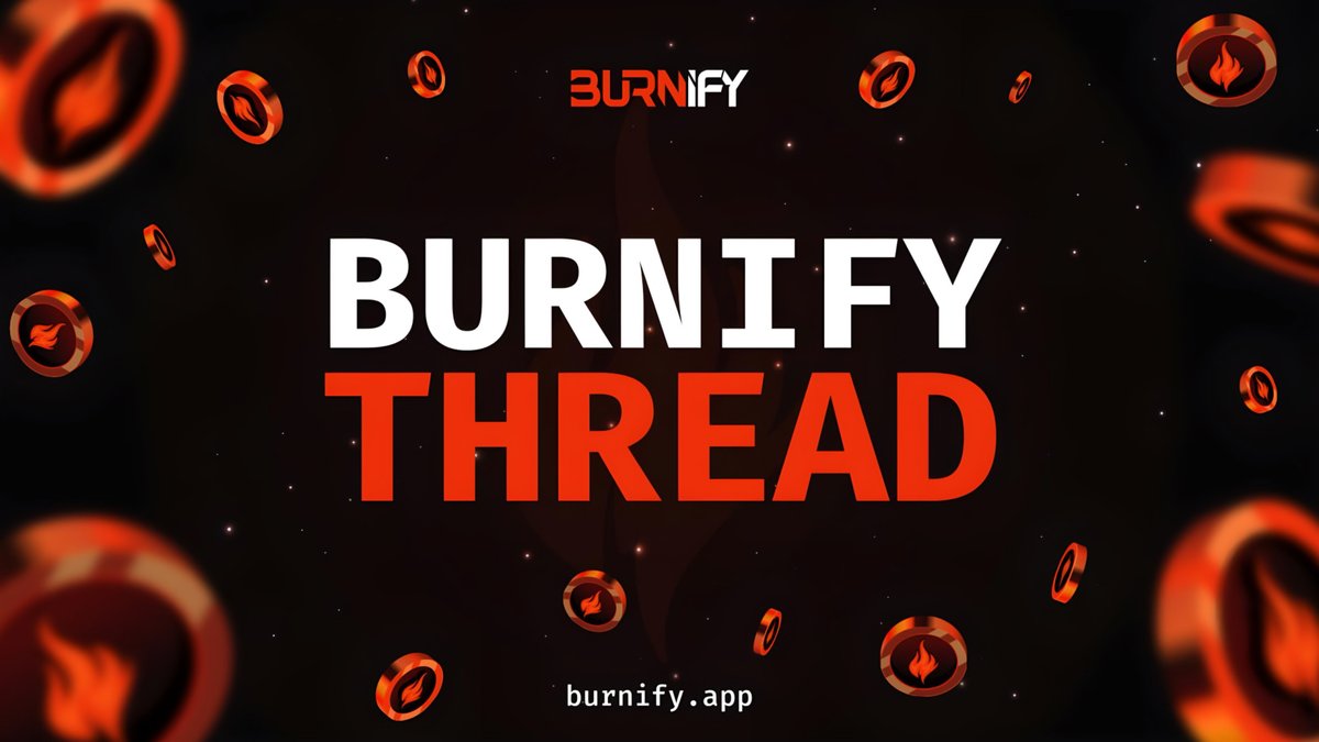 eziwb3's tweet photo. ๐ฅImmerse yourself in a world of smart burn
and exciting rewards with @BurnifyApp, the
next-gen burning protocol built on @MultiversX !๐ฅ
๐กIn this thread, I will explain how this protocol
works and why it is interesting to use Burnify.๐ฅ๐
here we go! ๐งต๐๐ฝ https://t.co/0KutQoMBiC