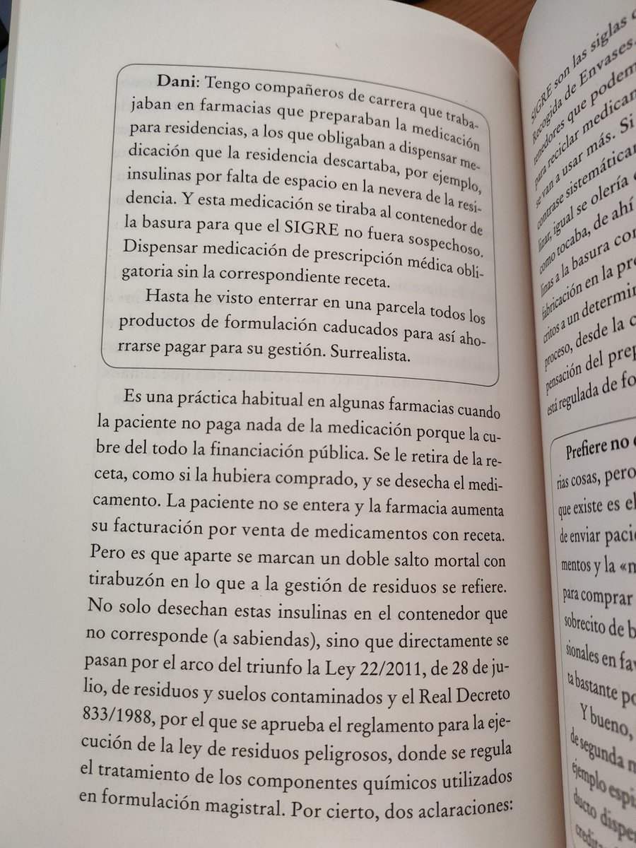 Aquí un trocito de #DeVentaEnFarmacias, en concreto del capítulo #CasosAislados donde un compañero nos explicaba esta estafa a la sanidad pública.