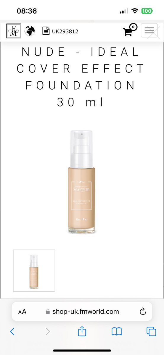 ClairePearson__'s tweet photo. @thedeanytheory @GhostlySpells I have posted a reply above but not sure it worked (X inexperience!) I can send you a free sample of one of our FM foundations to try if you like, they last all day and give a great even cover. The full bottle has a pump too :) https://t.co/SrLG2J3yHP