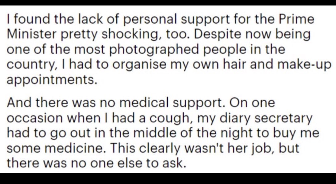 Reading these extracts from Liz Truss’s upcoming autobiography I think many will now realise what an intelligent & empathetic woman she is. She could have been our GREATEST PM but was sadly destroyed by The Queen,having to do her own hair & fleas from Boris Johnson’s bloody dog😔