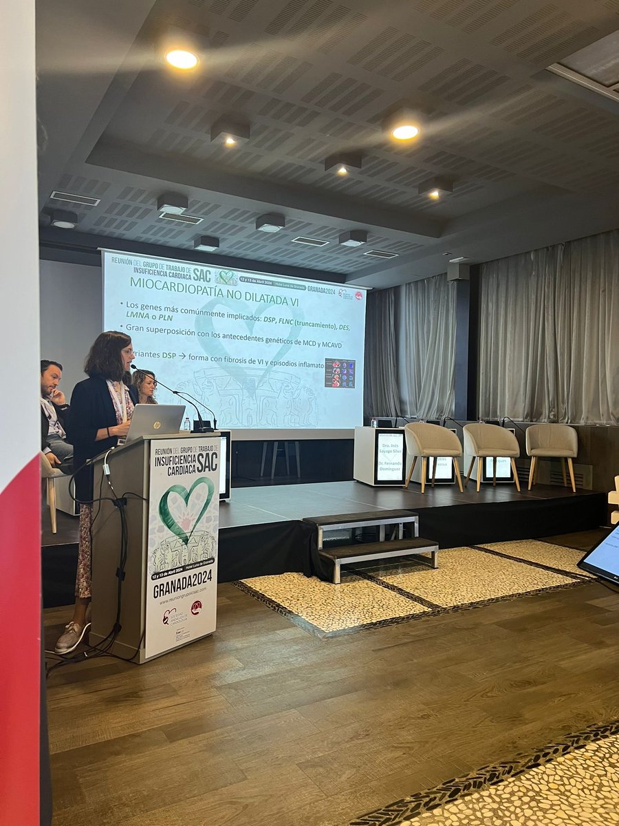 💔Comenzamos la Reunión en este segundo día con la Mesa. "Miocardiopatías".

👥Moderadores:
Dra. Soraya Muñoz Troyano
Dr. Juan Jiménez Jáimez
👤Ponentes:
Dr. Rafael Bravo Márques
Dra. Ainhoa Robles Mezcua
Dra. Inés Sayago Silva
Dr. Fernando Domínguez

#reuniongrupotrabajosac