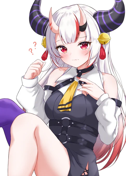 「刮目せよ……って余こんなに角いらない余…」#百鬼絵巻 