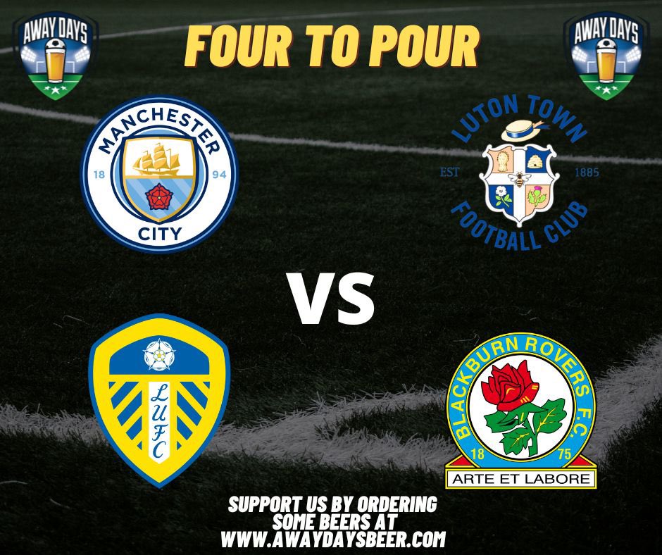 AwayDaysBeer's tweet photo. 🍺 FOUR TO POUR ⚽️ 

PREDICT THE SCORES = WIN BEER 🔥

⬇️ TO ENTER ⬇️

Follow Our Page ✅ 
Predict The Scores ⚽️
Hit Retweet ♻️

Winner selected at random from correct predictions 🍻

🍺 TRY OUR BEERS HERE ➡️ https://t.co/Z134qwZgkc

UK 18+ 🔞 #FourToPour #mcilut #lufc #mcfc https://t.co/GeLHcIyULq