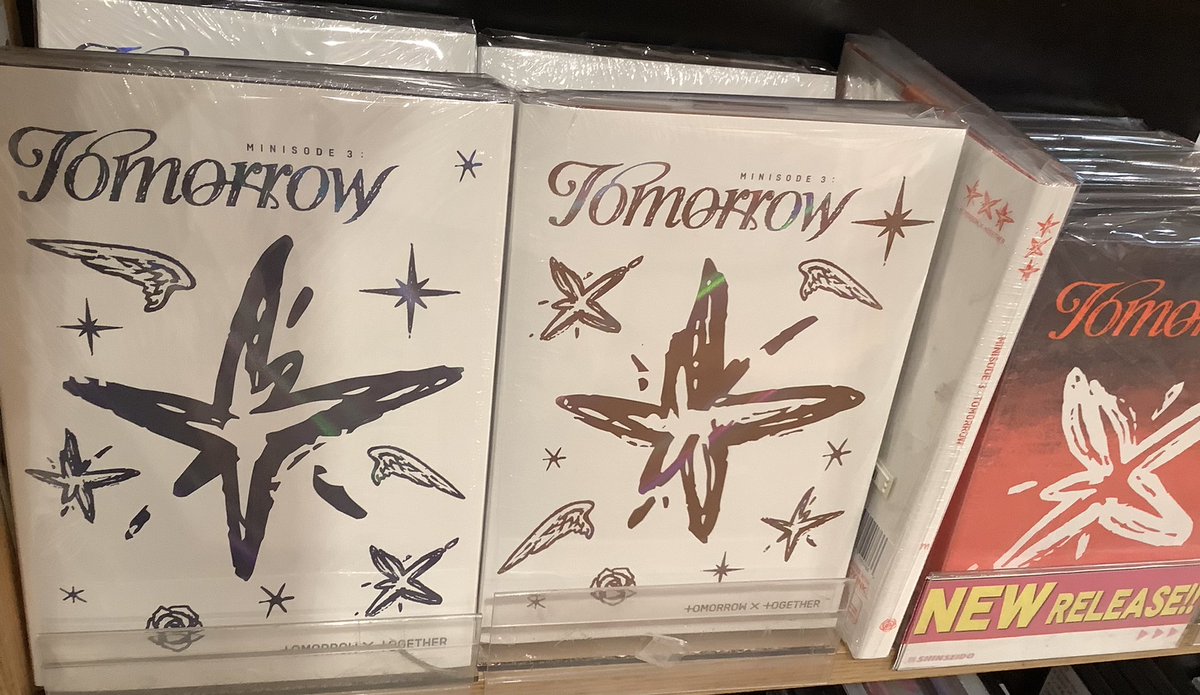 ssd_kichi's tweet image. 【#K_POP】 
輸入盤本日入荷しました！

#TOMORROWXTOGETHER 
6th Mini Album 『#minisode 3: TOMORROW』
STD Ver.(ランダムバージョン） 
Light Ver. 

#BABYMONSTER 
1st Mini Album 『#BABYMONS7ER』
PHOTOBOOK Ver.