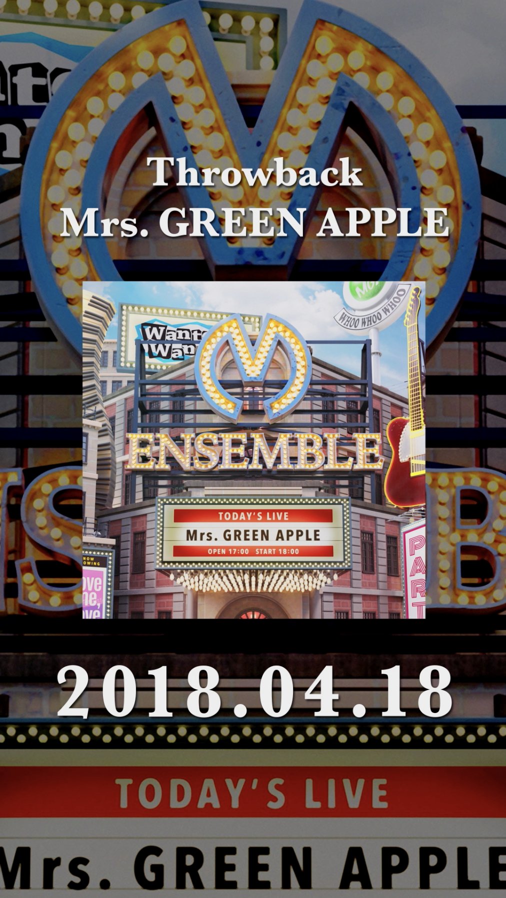 Mrs. GREEN APPLE on X: Mrs. GREEN APPLE on X: