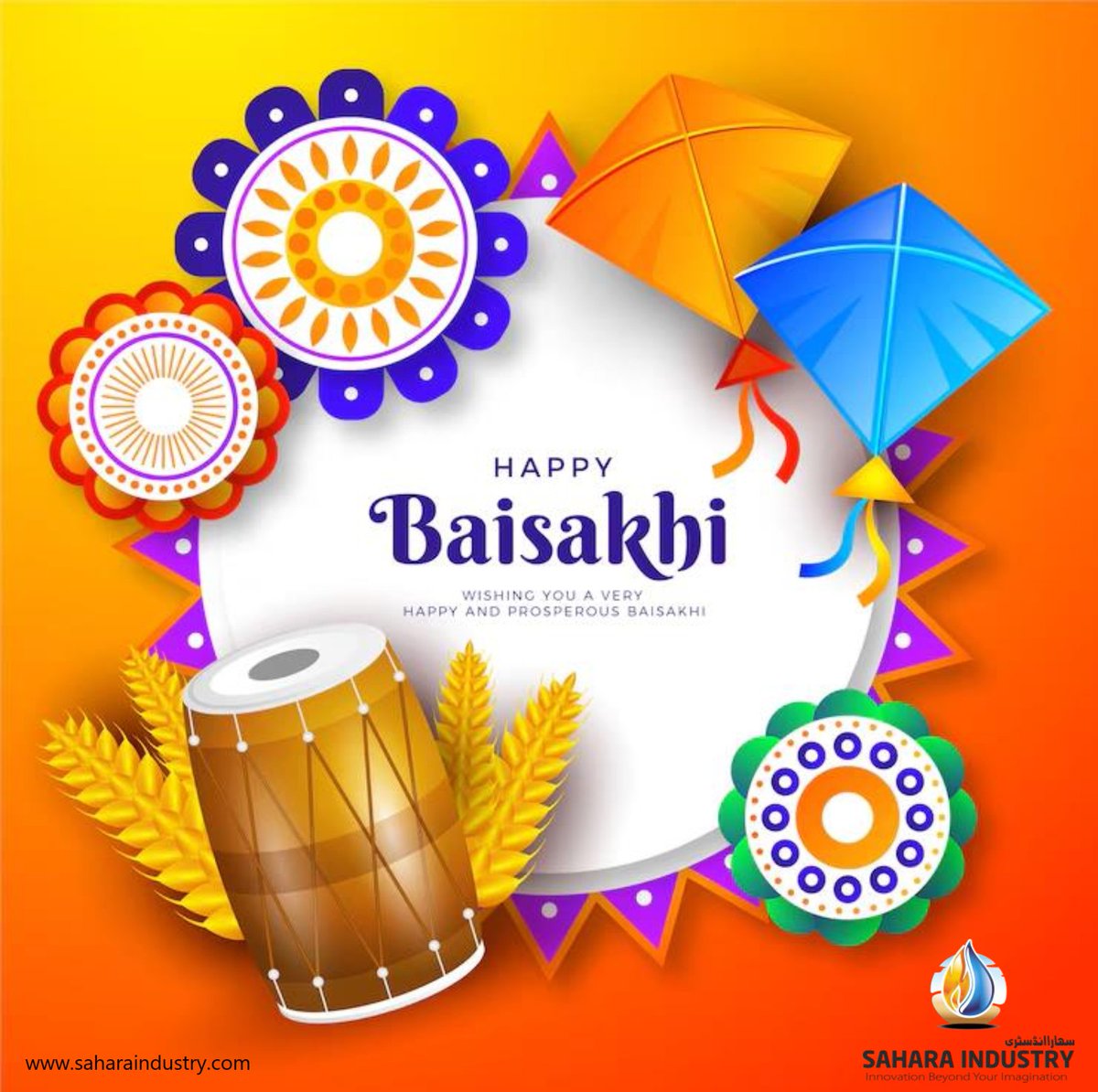 @SaharaIndustry Wishes you Happy Baisakhi! #Baisakhi #Baisakhi2024 #BaisakhiCelebrations