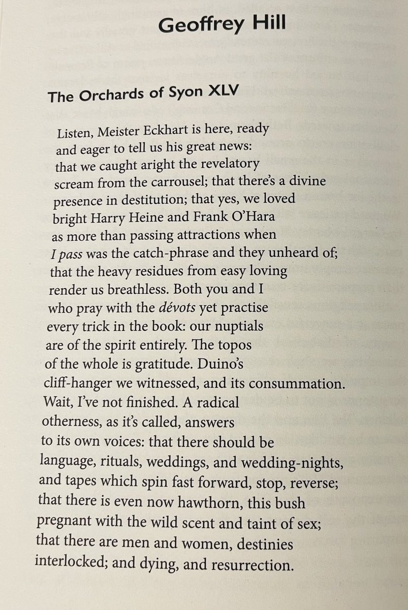 A good 3 A.M. poem, the waste of particulars, a life of unrelatable episodes, but the radical other addressed so resolutely and ingeniousby Meister Eckhart is out there in the mix; we keep stumbling on the various truths of experience that keep us from broken sleep.