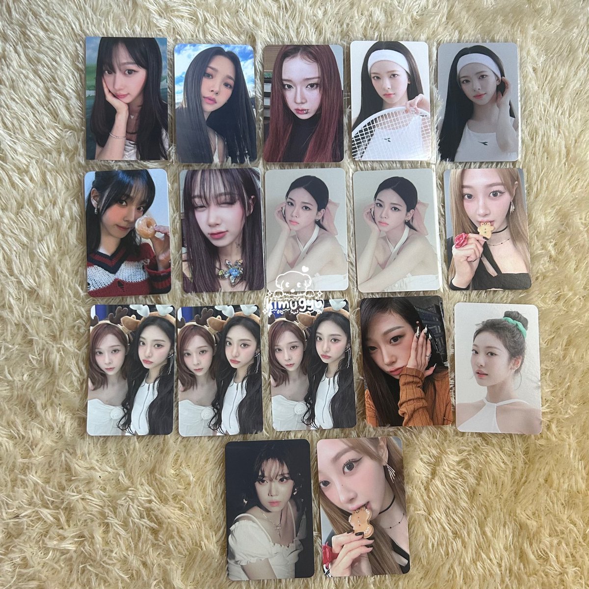 kimugyu's tweet photo. kindly help rt
wts take all aespa photocard ♡ 

🧡 split pay 
🧡 atau full co toko oren + admn 5% 
🧡 dom jogja 
🧡 IDR 875k include safe packing
🧡 feel free to opshare / boleh opshar

t karina giselle winter ningning aespa https://t.co/QeIgoj3V0N