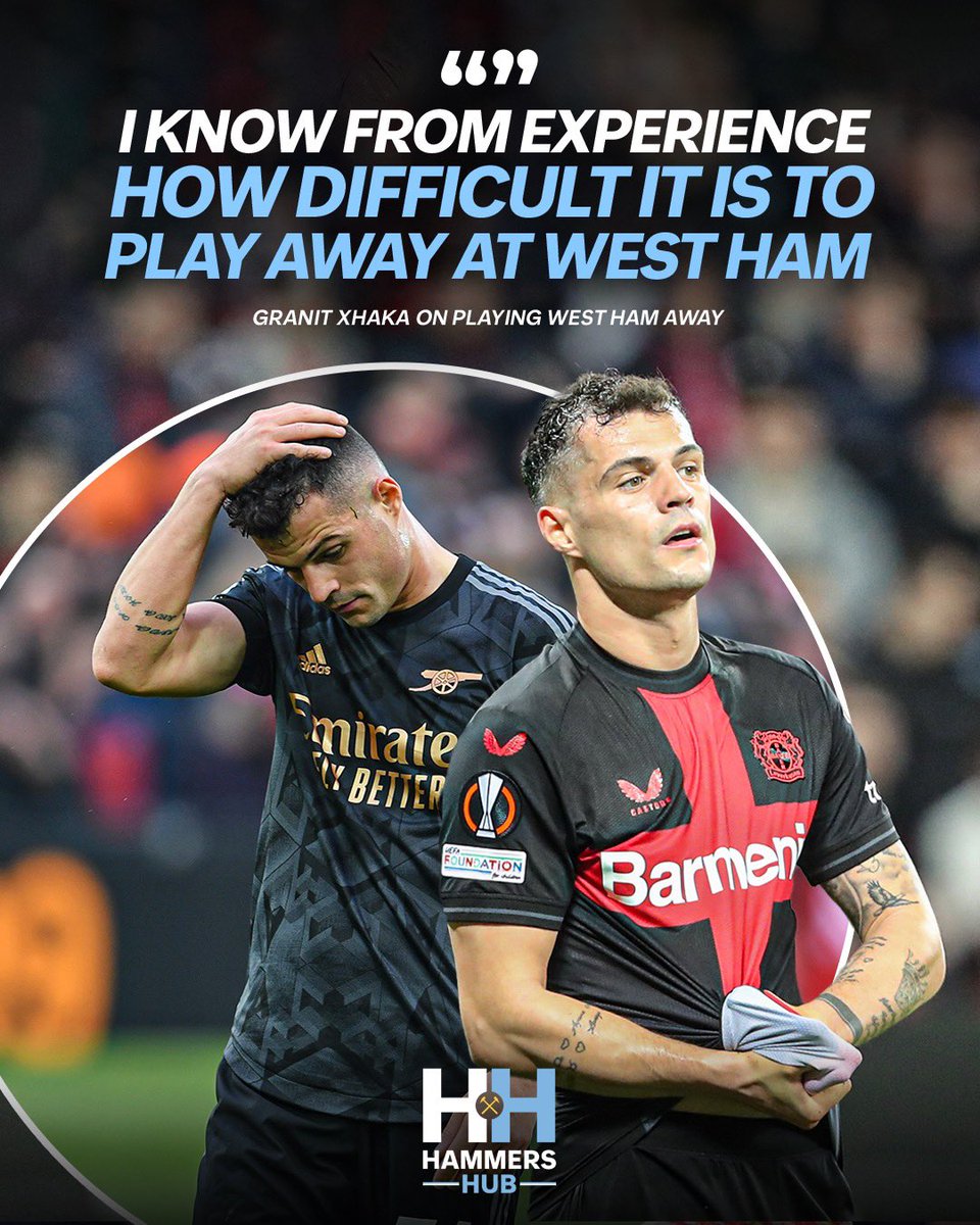 Granit Xhaka knows the tie is still far from over ⚒️