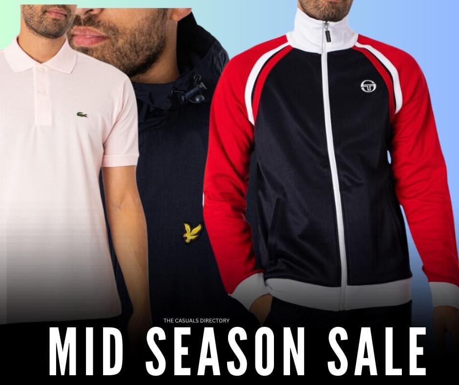 #ad Check out the mid-season sale at tidd.ly/3TDjqMb where all clothing is priced under £80! Save big on brands like Lyle & Scott, Lacoste, Sergio Tacchini, Fila, Barbour, and more. Shop now and explore further deals at the same link.