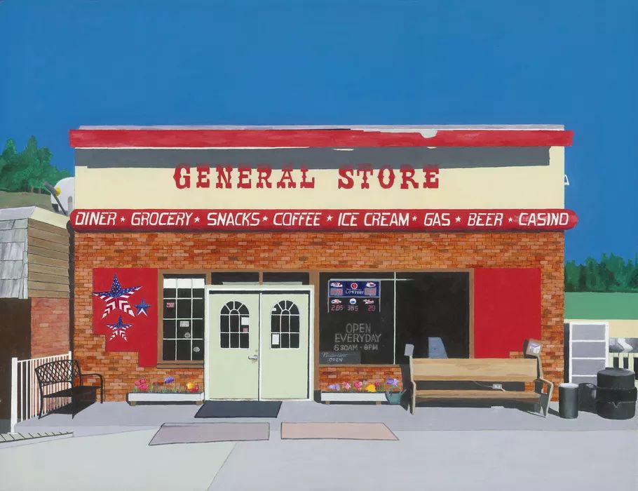 New exhibition opening today at the gallery! 'BACK ACROSS AMERICA' by Horace Panter. We are open from 10am until 4pm, take the opportunity to call in and see us and be the first to see this exciting new collection. View the catalogue via the link below buff.ly/4aFW8vG