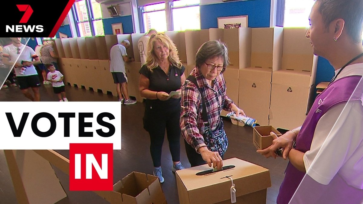 Voting has just closed in the by-election for former Prime Minister Scott Morrison's blue-ribbon seat of Cook in Sydney's Sutherland Shire. youtu.be/VHyKYrdl0lc #7NEWS