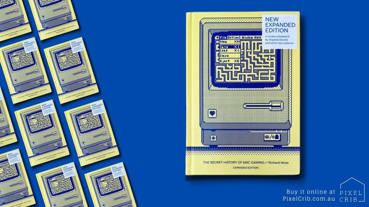 Written by award-winning journalist and game historian @MossRc, The Secret History of Mac Gaming by @bitmap_books draws on a combination of archive material and around 80 interviews to cover the history of gaming on the #Macintosh: buff.ly/3xA9FqD