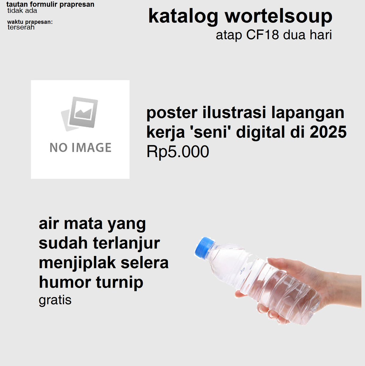 hai teman teman berikut adalah katalog aku untuk comifuro18!! #cf18 #comifuro18