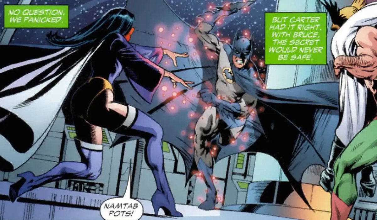 Zatannai's tweet photo. Problematic things Zatanna has done in comics 

thread: https://t.co/gt7V7yiQZw