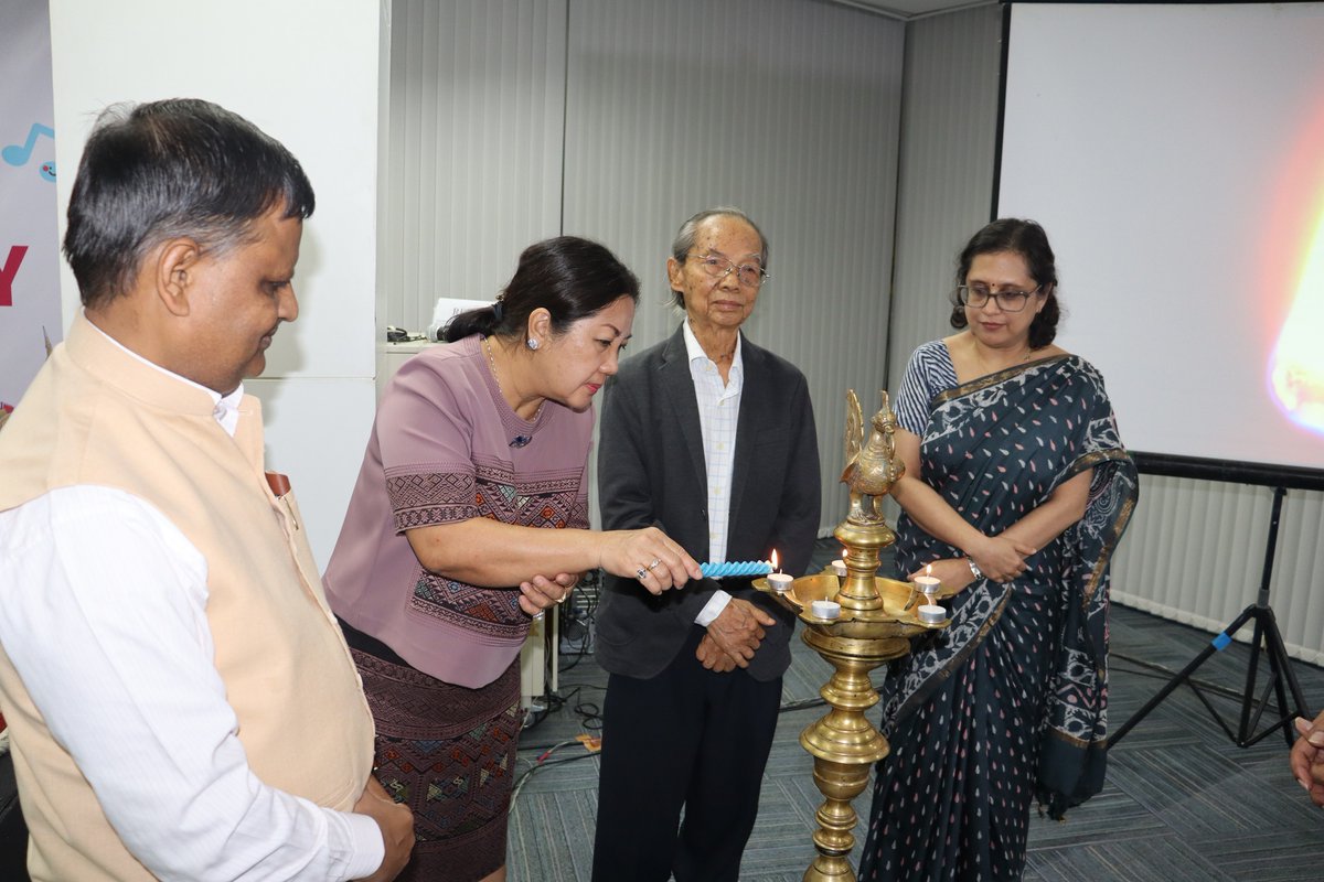 Glimpses of Celeb.of 75th  ICCR Foundation Day at SVCC BKK.
Opening REMARKS by Cd'A Paulomi Tripathi. 
Former Thai Ambassador & ICCR Alumni, Amb. Kesanee Palanuwongse spoke on Cultural Ties, 
Bharatnatyam, Thai Classical, and Bollywood performances by ICCR Alumni & SVCC artists.