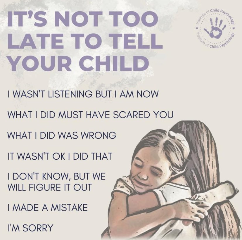 #Parenting takes you places you never thought you’d go to. #Shame can be in the mix. Rewriting the narrative. Denial. Focusing on what your child did & minimising your part. It’s not too late to go back & say sorry for that thing 3 years ago.
#parenting #responsiveparenting