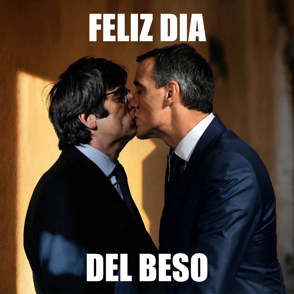 En el #DiaInternacionalDelBeso, el beso de Judas... #DETENLOS