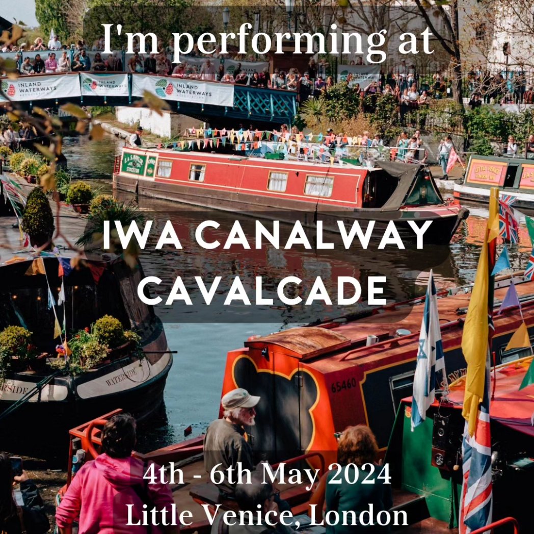 3 weeks to go until IWA Canalway Cavalcade 2024!!! If you're a boater, exhibitor, volunteer or performer share the image with your friends and followers and let's make it the best one yet!