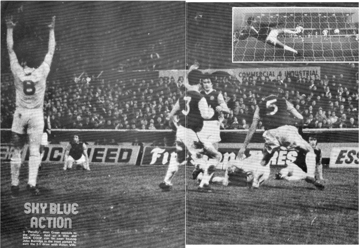 On this day 1976 Villa were the visitors to HR,a crowd of 27,569 saw a 1-1 draw,Villa with one win in 16 games saw them dropped to 18th. Mick Coop pen and Chris Nicholl scoring. Dennis Mortimer,Ray Graydon,Steve Hunt and Bob McDonald all in Villa side