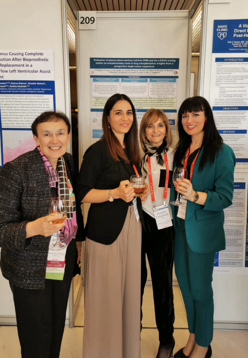 Padova heart and lung transplant pathologists at the most beautiful congress ever! #ISHLT2024 #lungtransplant #hearttransplant #pathology #MedTwitter #PathTwitter #TransplantTwitter