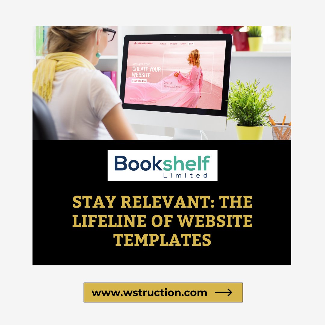 Stay ahead of the curve with our constantly refreshed templates.  #WebsiteDesign #StayRelevant