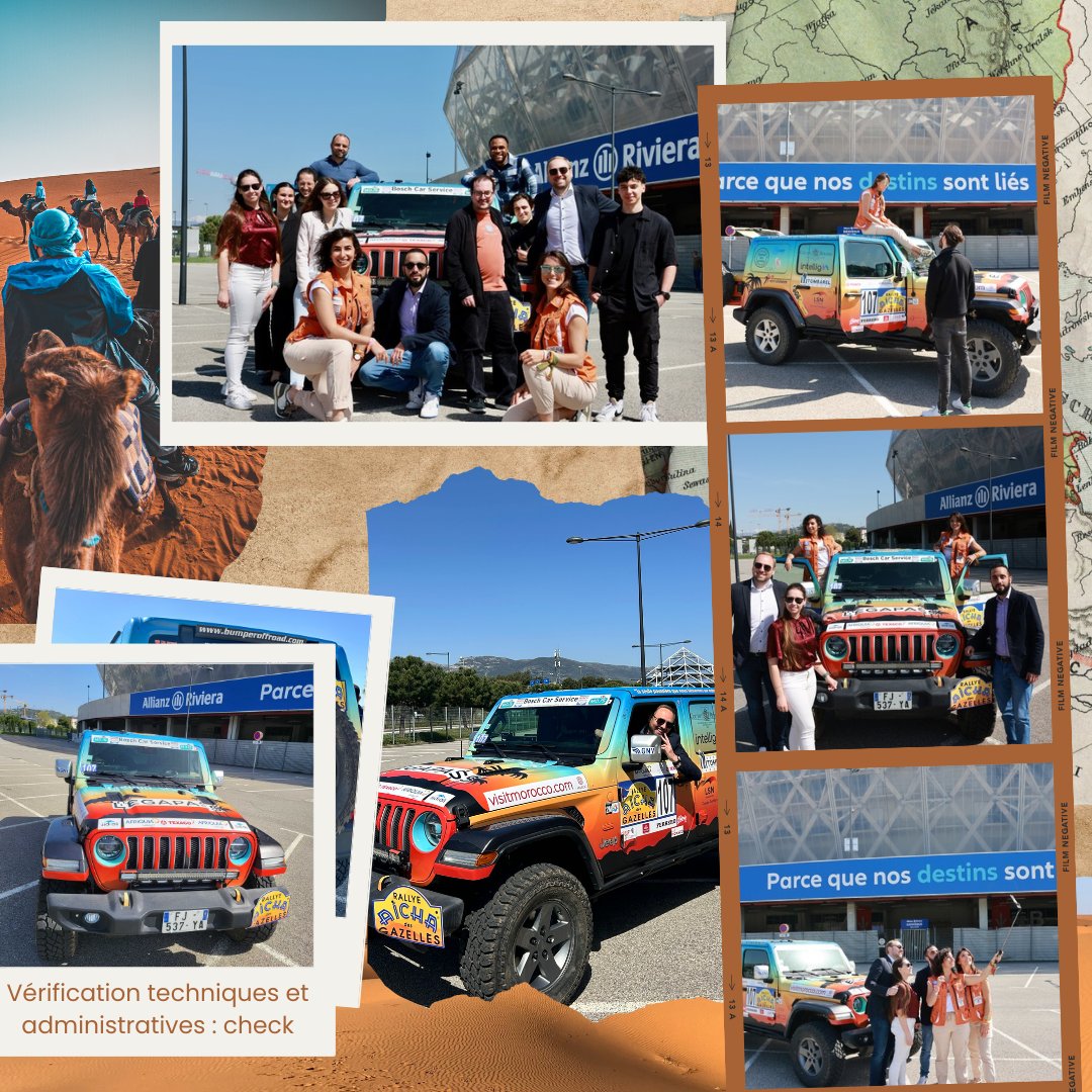 Dernières vérifications pour le Rallye des Gazelles du Maroc. Les Baroud’Sisters et leur Jeep Wrangler nous ont rendu visite.
📍Départ officiel, aujourd'hui à 14h15 au village départ de l’Espace Fontvieille à Monaco.
Venez nombreux les encourager!

#rallyedesgazelles #Notaires