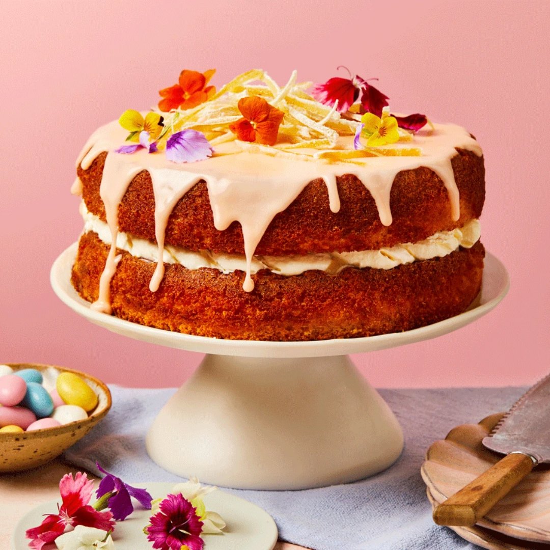 Celebrate #spring with floral, pretty-as-a-picture #bakes spr.ly/6013wtf93