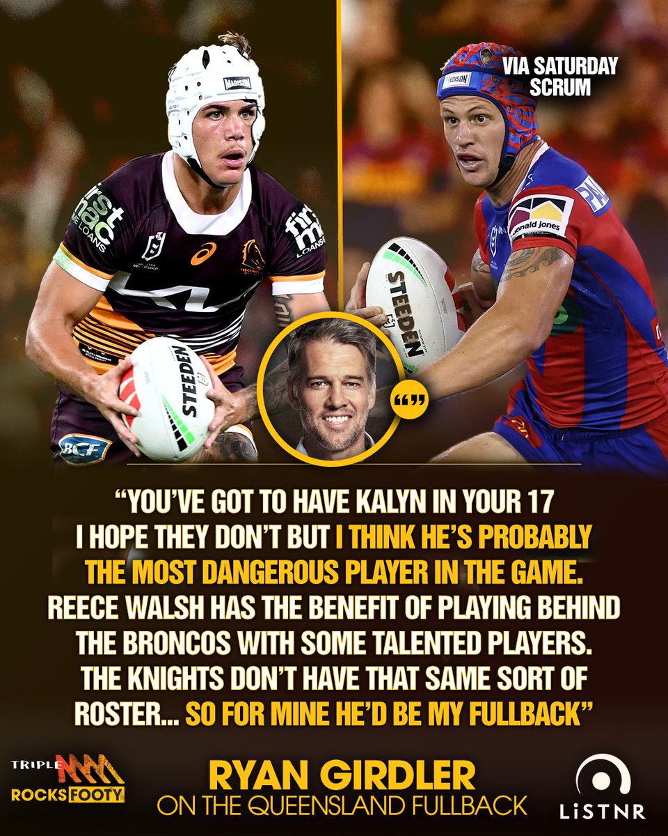 Ponga or Walsh? LISTEN HERE 👉 brnw.ch/21wIMqw