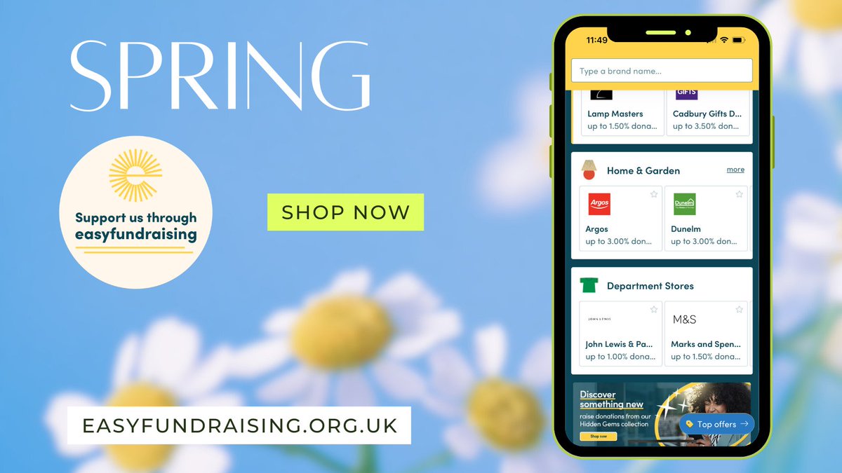 Did you know you could raise free donations as you freshen up your home and garden this spring 🌸🌼🌷🪻 #easyfundraising #springvibes