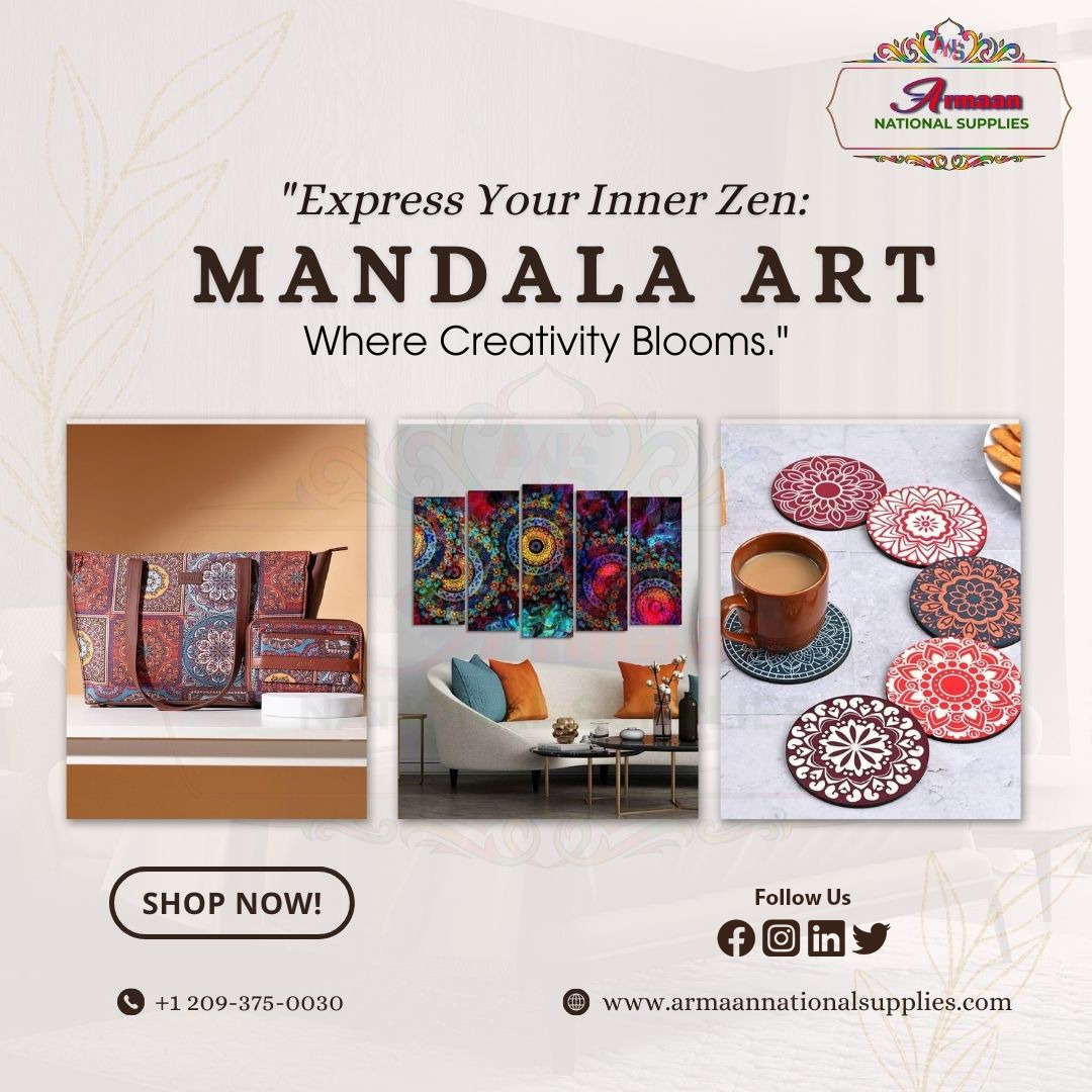 Express Your Inner Zen with Mandala Art Where Creativity Blooms.
.
.
.
.
#armaannationalsupplies #handmadejewelry #diycrafts #ShopNow #twitterpost #twittermarketing #twitterpage #twitterclaret.