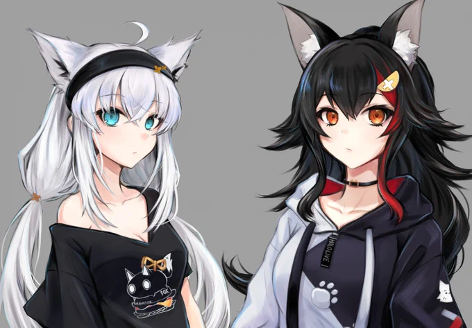 やはりフブミオ #対になってる絵をあげる 