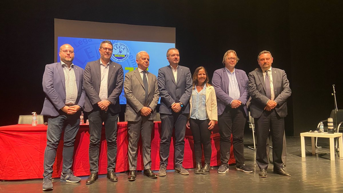Ieri bellissima iniziativa con Riccardo Molinari, il Sottosegretario Nicola Molteni e il Ministro Piantedosi. La Lega al Governo ha rispettato gli impegni, la Lega è il voto utile.