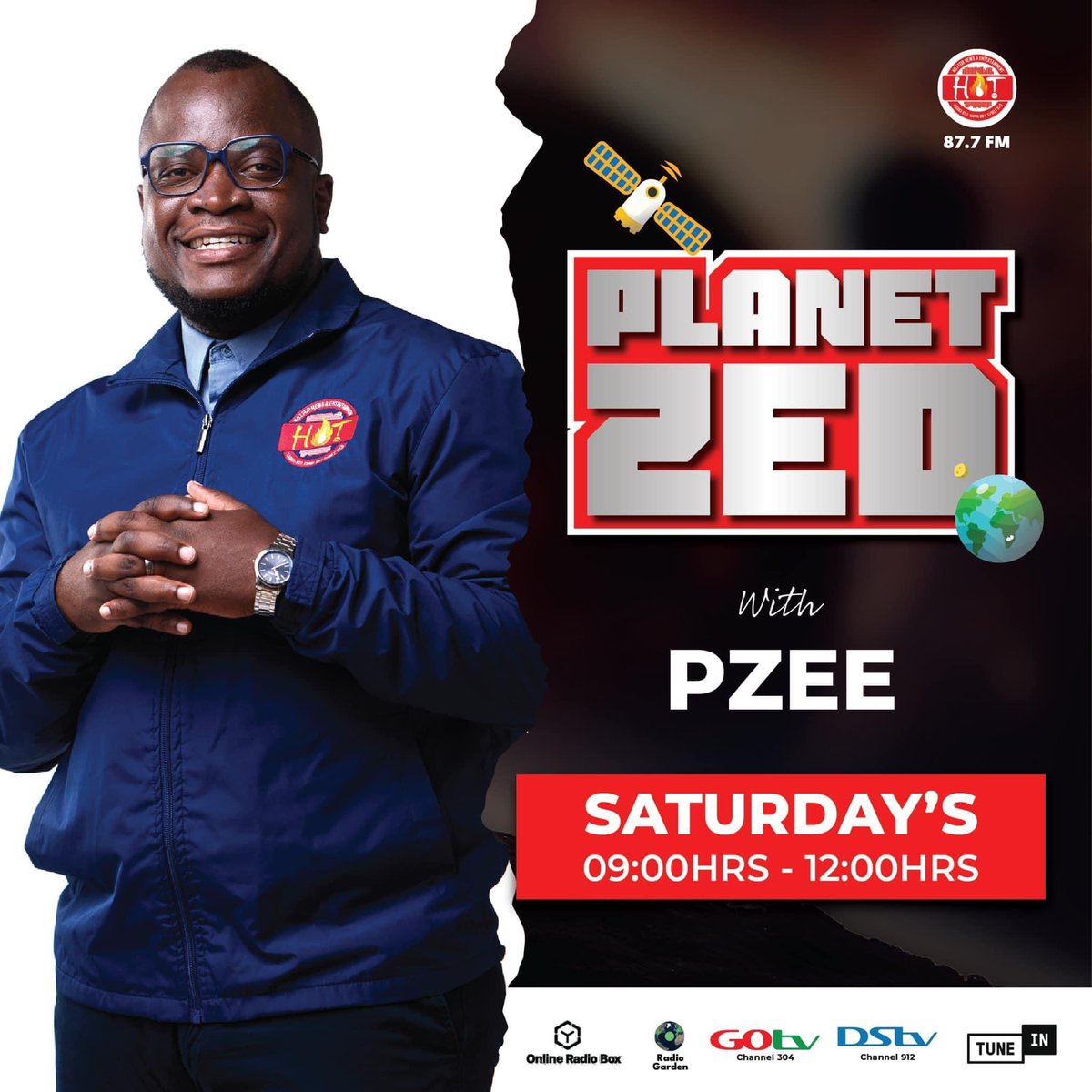 PLANET ZED PZEE aka Mr. Hotline Bling takes you until 12Hrs on #PlanetZed with the best of Zambian hits. #NumberOneForNewsandEntertainment #PlanetZed #Hotat19_24