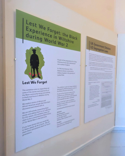 Are you a history buff looking for something to do this weekend? 👇 @LydiardMuseum is currently hosting a brand-new exhibition, ‘Lest we Forget’, which explores the Black contribution to the World Wars and the links to Wiltshire. Read more: lydiardpark.org.uk/visit/museum/