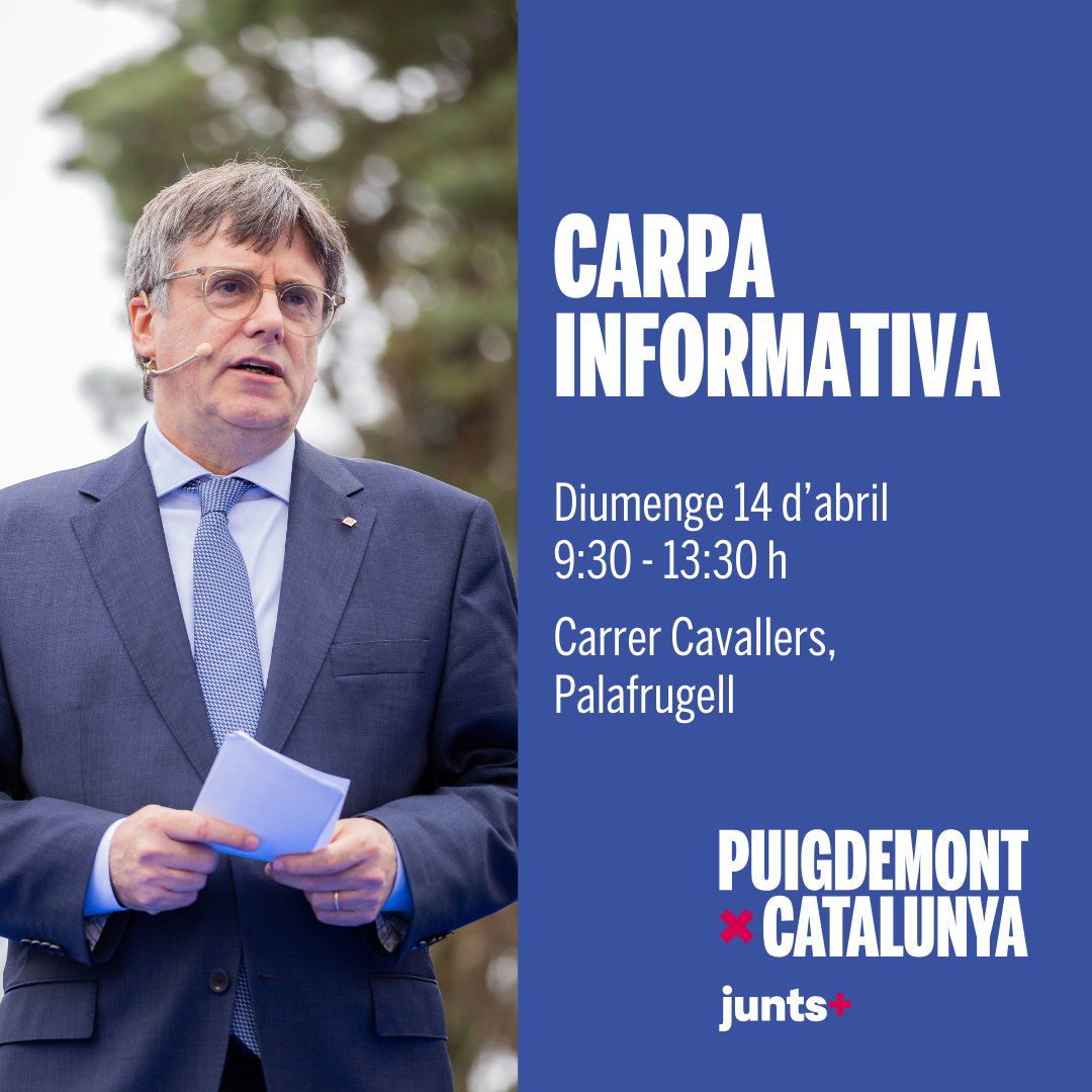 Demà, a Palafrugell, podrem parlar de la candidatura del MHP @KRLS a la seva restitució. Hi serem acompanyats de molts candidats per Girona! @vadorverges @maiteselva1 @nuriamurlaribot @erictorresexpo @JuntsXCat @JuntsGirona @BaixJunts @jxpalafrugell