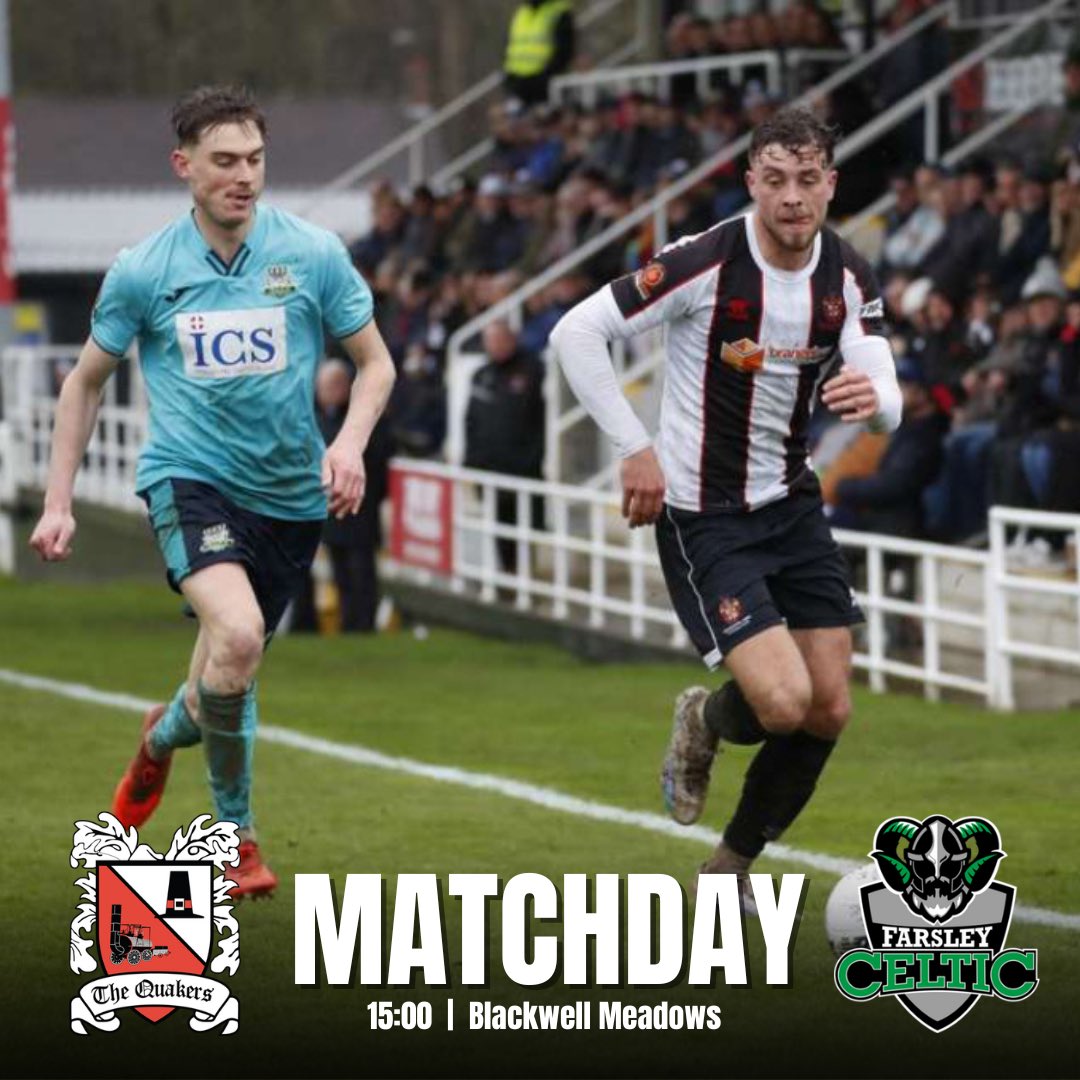 𝗠𝗔𝗧𝗖𝗛𝗗𝗔𝗬 👊

For the final time this season we’re on the road as we make the trip to @Official_Darlo! 🛣️

Bring the noise Celts 💚

#CeltArmy