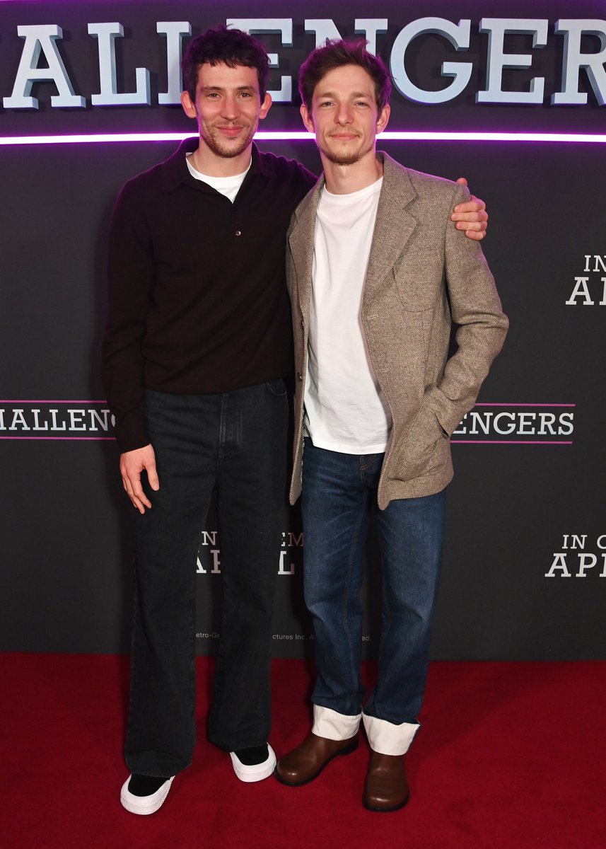 Global Brand Ambassador Josh O'Connor and Mike Faist to attend the 'Challengers' Screening in London. #LOEWE